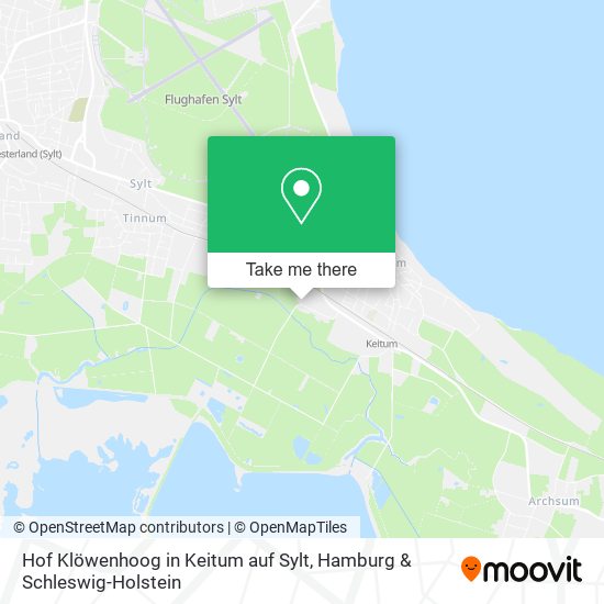 Hof Klöwenhoog in Keitum auf Sylt map