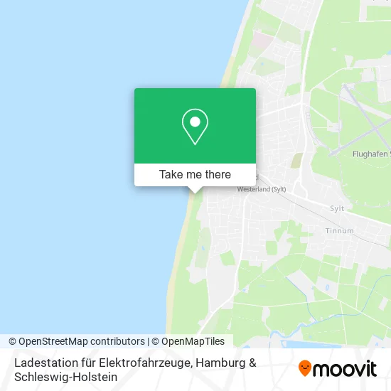 Карта Ladestation für Elektrofahrzeuge