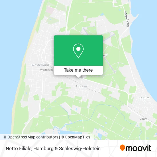 Карта Netto Filiale