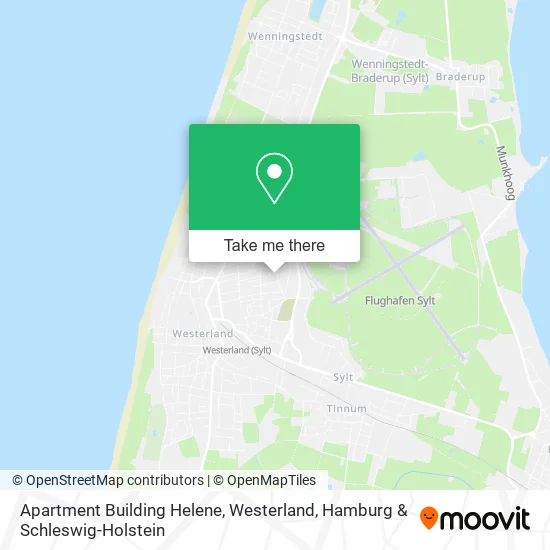 Карта Apartment Building Helene, Westerland