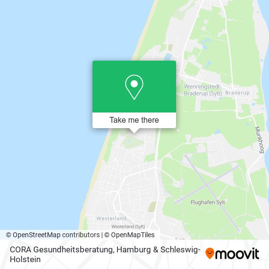 CORA Gesundheitsberatung map