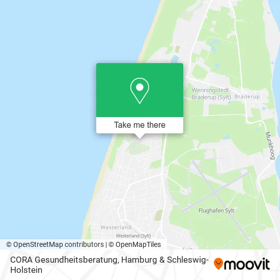 Карта CORA Gesundheitsberatung