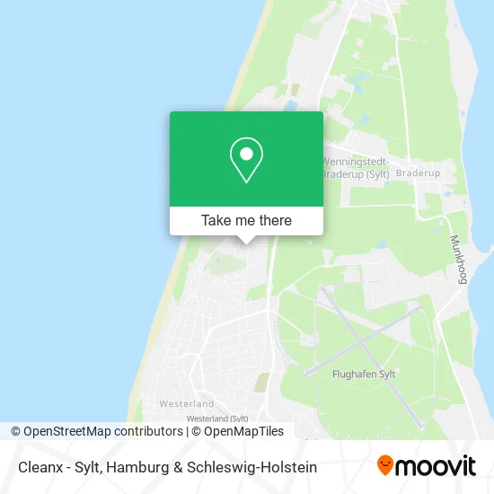 Карта Cleanx - Sylt