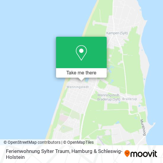 Ferienwohnung Sylter Traum map