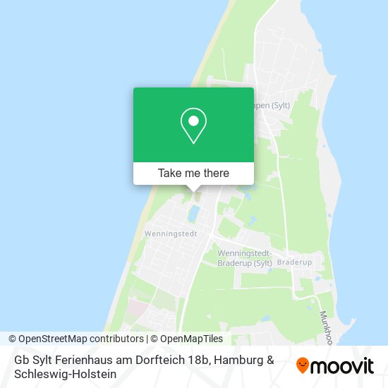 Gb Sylt Ferienhaus am Dorfteich 18b map