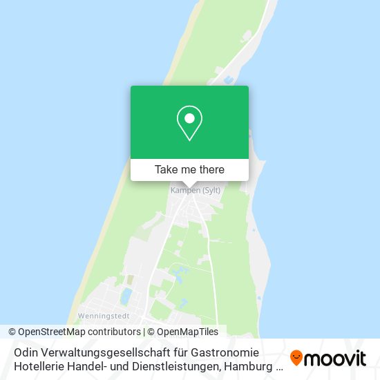 Odin Verwaltungsgesellschaft für Gastronomie Hotellerie Handel- und Dienstleistungen map