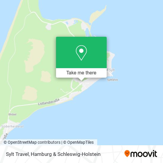 Sylt Travel map