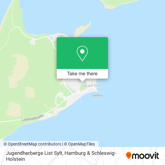 Карта Jugendherberge List Sylt