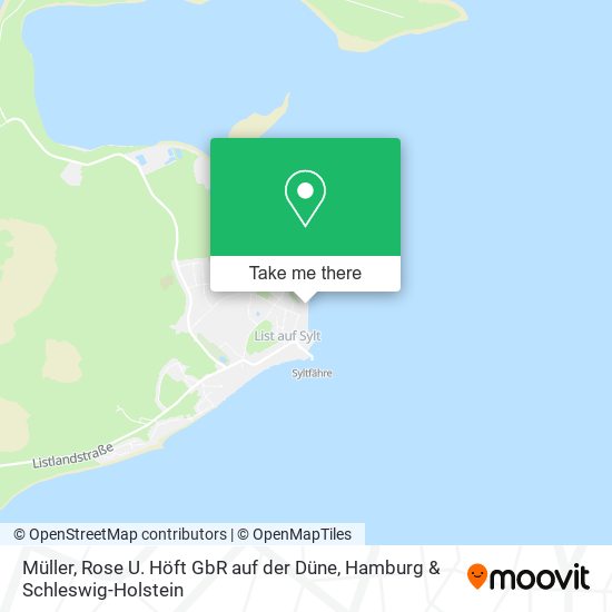 Müller, Rose U. Höft GbR auf der Düne map