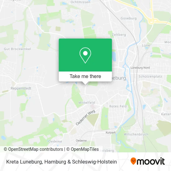 Карта Kreta Luneburg