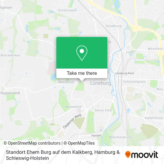 Карта Standort Ehem Burg auf dem Kalkberg