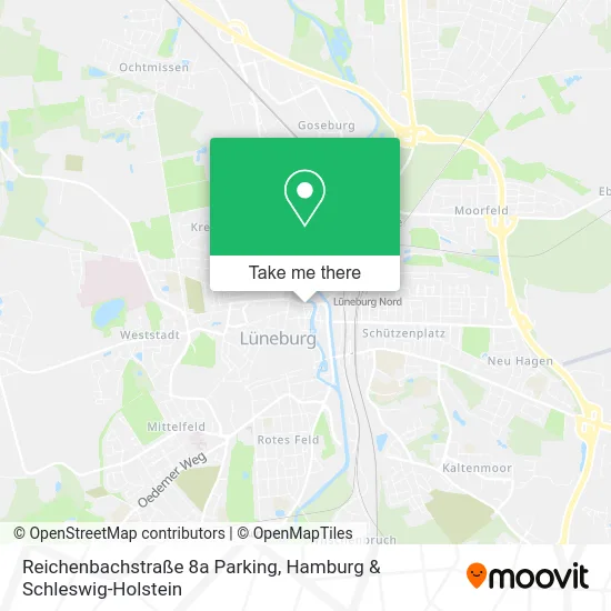 Карта Reichenbachstraße 8a Parking