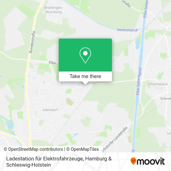 Ladestation für Elektrofahrzeuge map