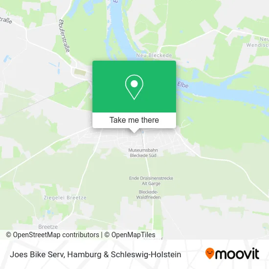 Карта Joes Bike Serv