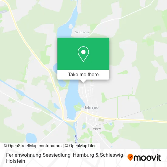 Карта Ferienwohnung Seesiedlung