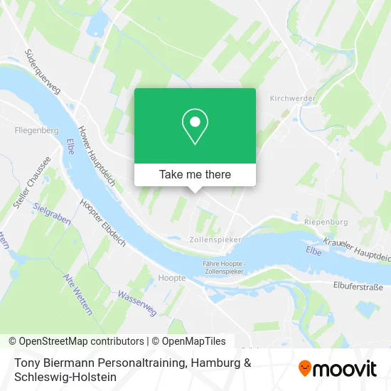 Карта Tony Biermann Personaltraining