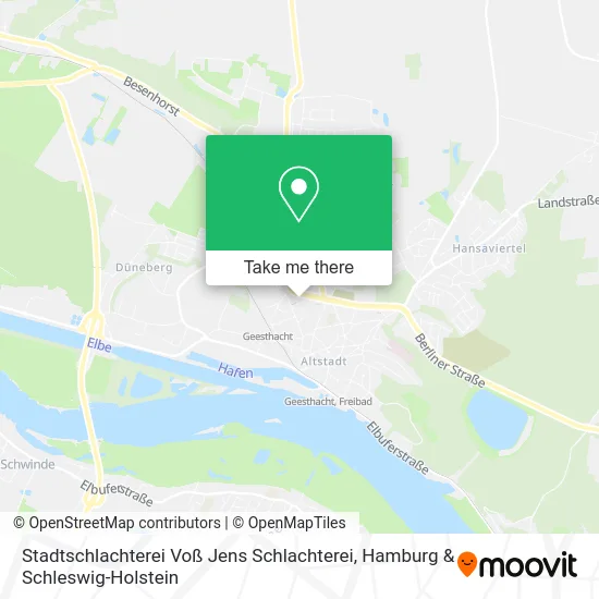 Карта Stadtschlachterei Voß Jens Schlachterei