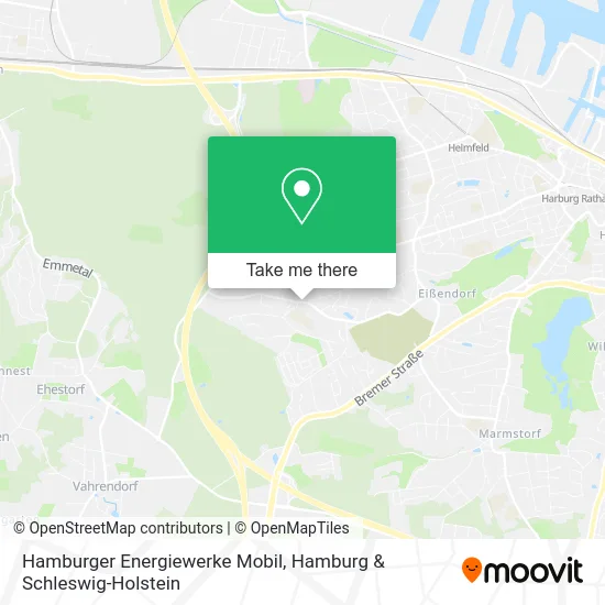 Карта Hamburger Energiewerke Mobil
