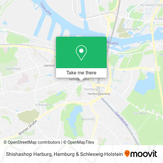 Карта Shishashop Harburg