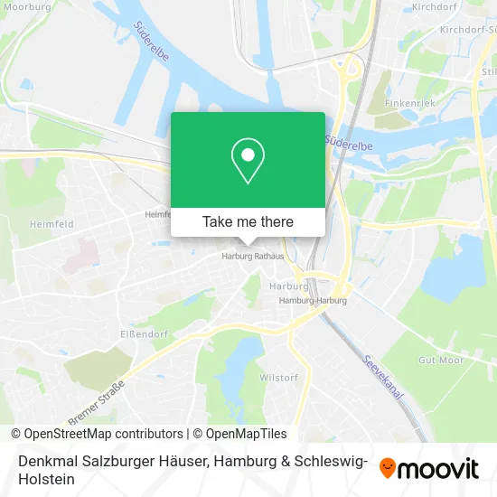 Denkmal Salzburger Häuser map
