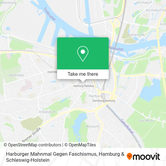 Harburger Mahnmal Gegen Faschismus map