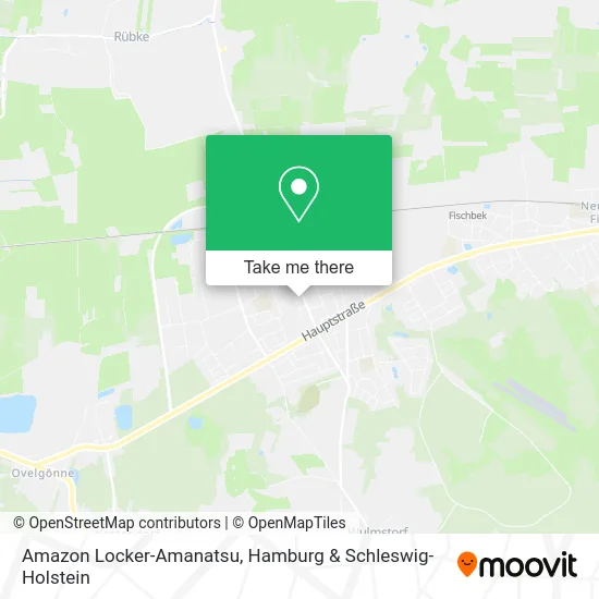 Карта Amazon Locker-Amanatsu