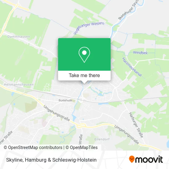 Skyline map