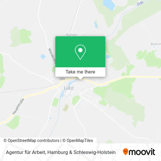 Карта Agentur für Arbeit