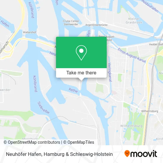 Карта Neuhöfer Hafen