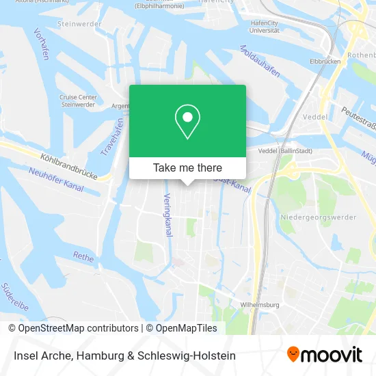 Карта Insel Arche