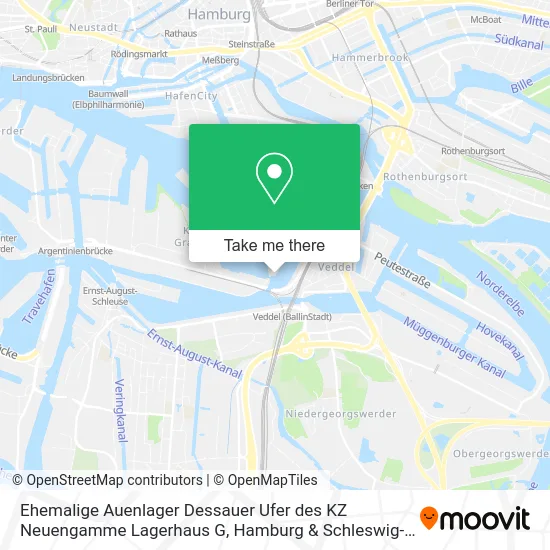 Ehemalige Auenlager Dessauer Ufer des KZ Neuengamme Lagerhaus G map