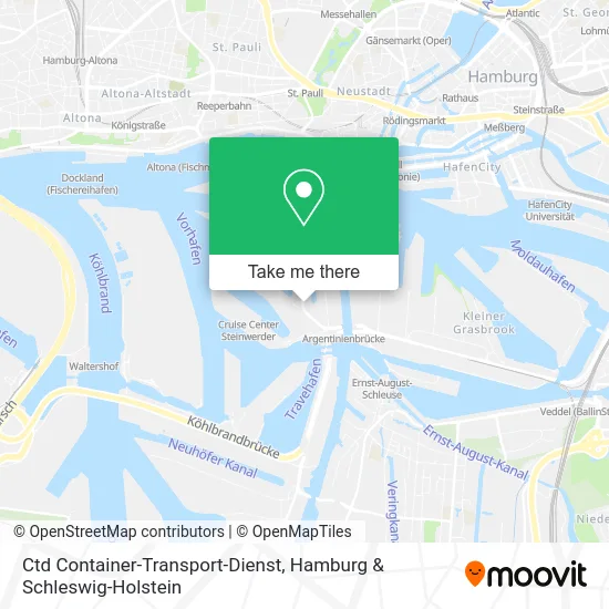 Карта Ctd Container-Transport-Dienst