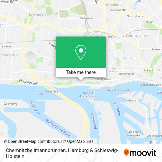 Карта Chemnitzbellmannbrunnen