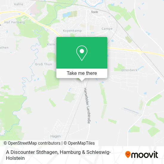 A Discounter Stdhagen map