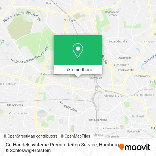 Карта Gd Handelssysteme Premio Reifen Service