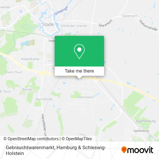 Карта Gebrauchtwarenmarkt