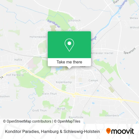 Карта Konditor Paradies