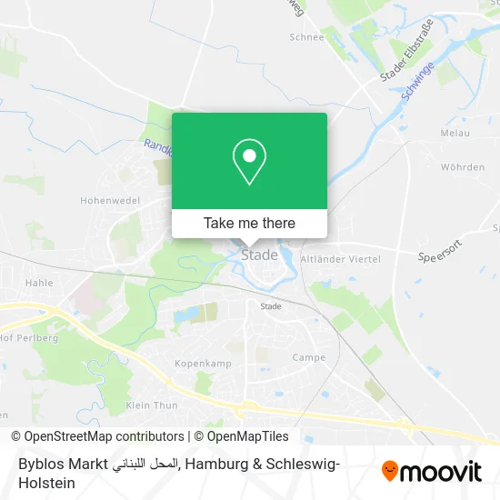 Byblos Markt المحل اللبناني map