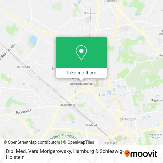 Карта Dipl.Med. Vera Morigerowsky