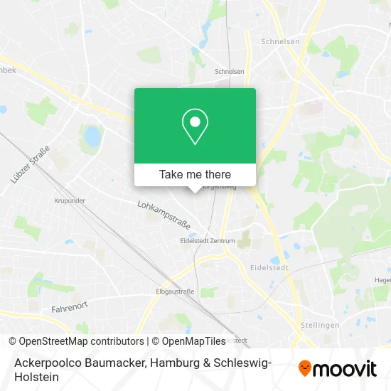 Карта Ackerpoolco Baumacker
