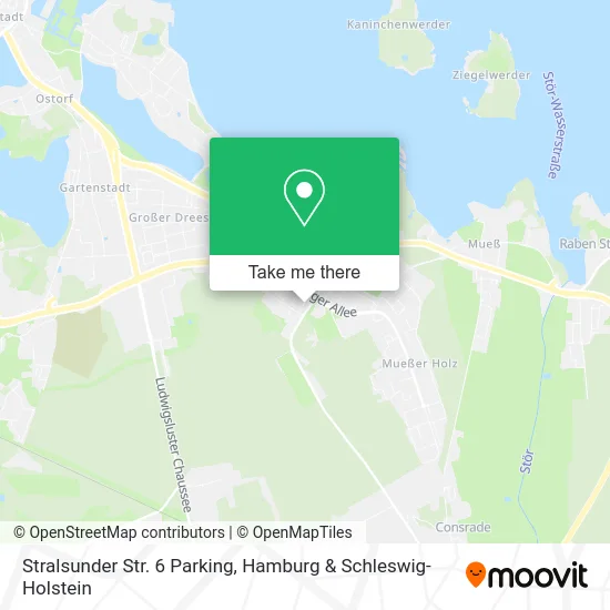 Карта Stralsunder Str. 6 Parking