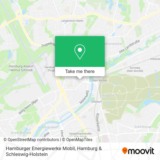 Карта Hamburger Energiewerke Mobil