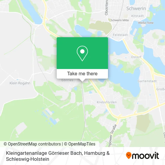 Карта Kleingartenanlage Görrieser Bach