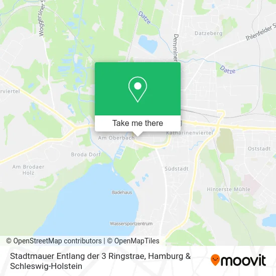 Карта Stadtmauer Entlang der 3 Ringstrae