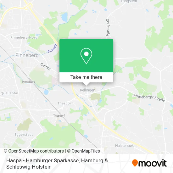 Haspa - Hamburger Sparkasse map