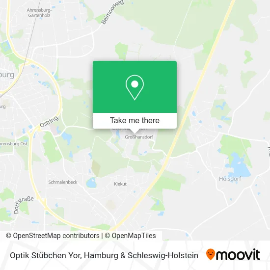 Карта Optik Stübchen Yor