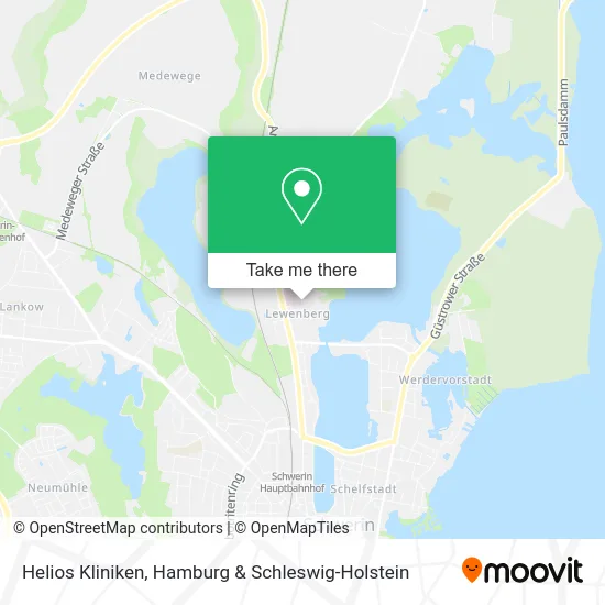 Helios Kliniken map