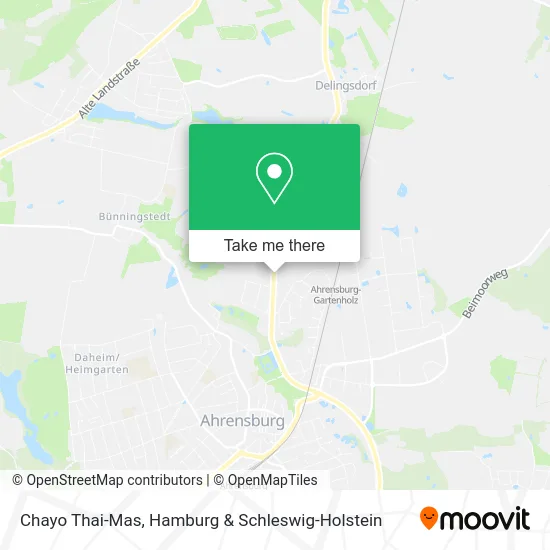 Карта Chayo Thai-Mas