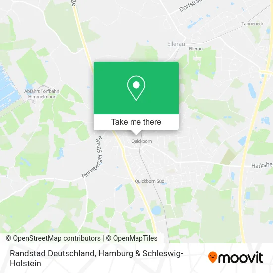 Карта Randstad Deutschland