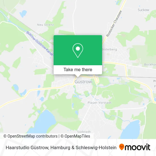Карта Haarstudio Güstrow